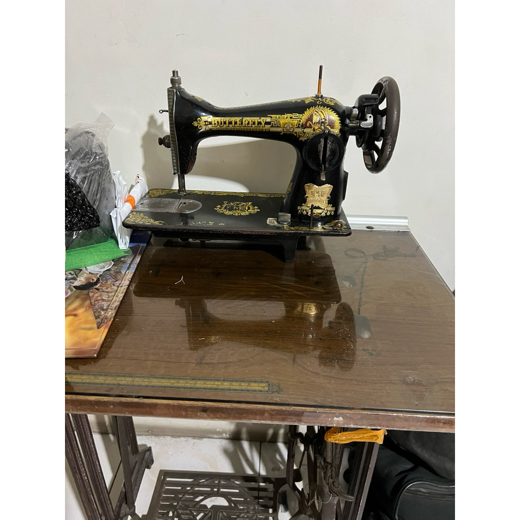 Mesin Jahit Butterfly Bekas Jadul