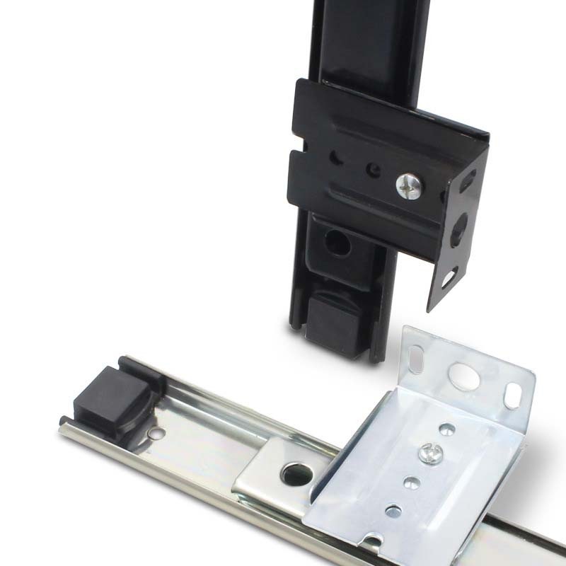 Rel Meja Komputer 27cm Rel Keyboard Tray Rel Laci Soft Closing Rel Laci Lemari