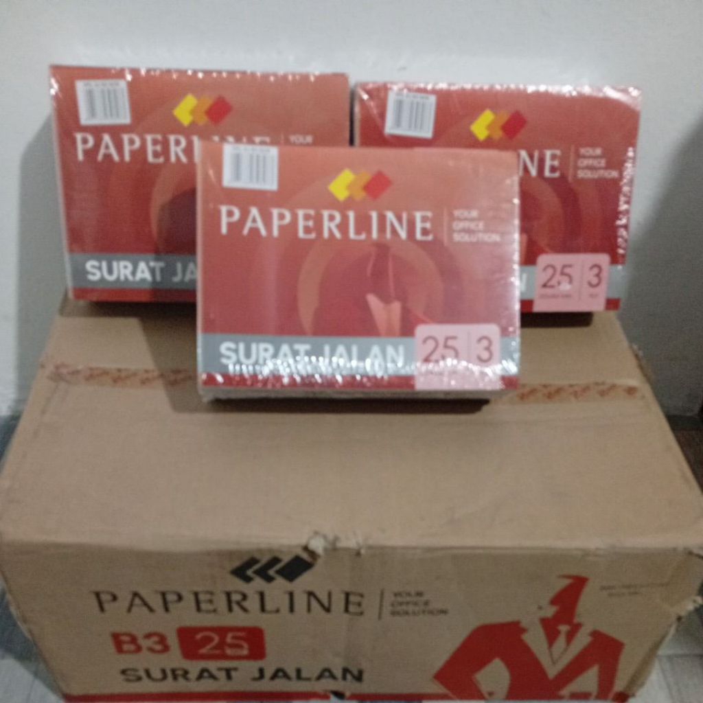 

Surat Jalan PAPERLINE B3. (harga di atas untuk harga per/pak isi 10 buku)