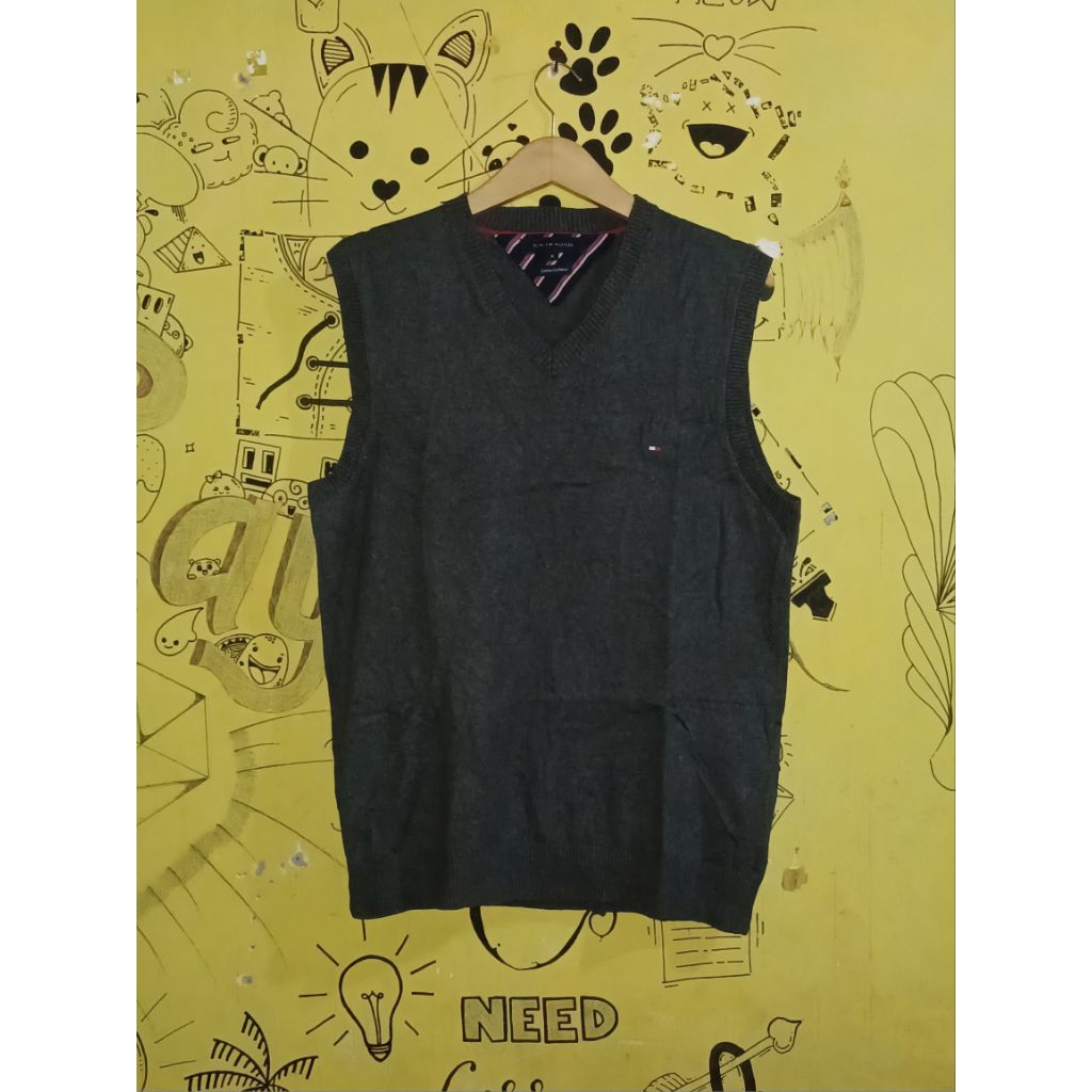 Vest Rajut Tommy Hilfiger