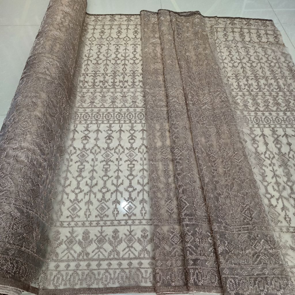 KAIN ORGANZA ETNIK / TILE ETNIK ORGANZA / KAIN SERAGAMAN