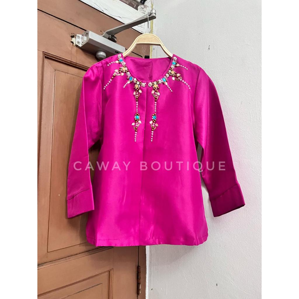 CawayBoutique-Kebaya /Atasan/Blouse Matahari Payet Tafeta Bridal Pesta kebaya Wanita