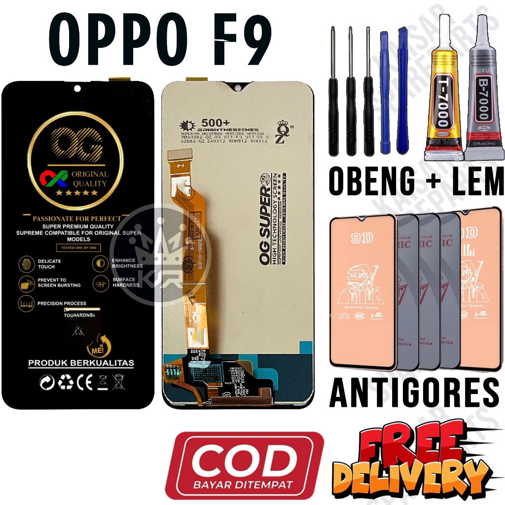Lcd Touchscreen OPPO F9 Original Lcd OPPO F9 Fullset OEM Quality