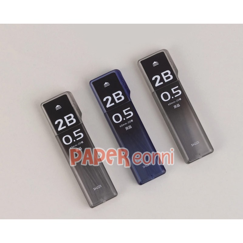 

Deli Mechanical Pencil Lead / Isi Pensil Mekanik Refill 2B 0.5mm Tidak Mudah Patah SH22X