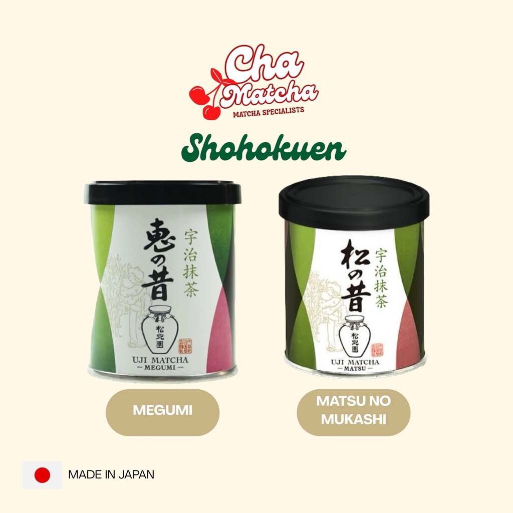 

Ready Stock | Shohokuen Matsu No Mukashi | Shohokuen Megumi | Matcha Powder Original Japan