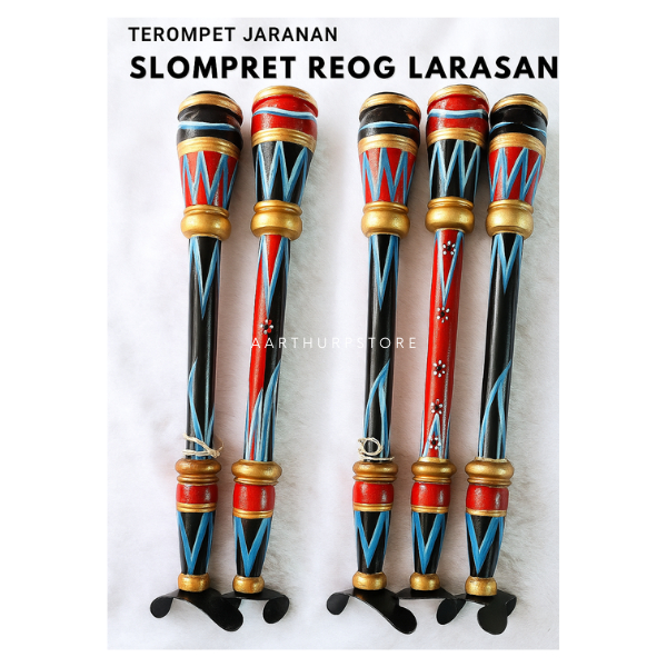 ✅ Terompet Jaranan Slompret Reog Larasan / Sompret / Trumpet Jaranan Barongan Dengan Kepik