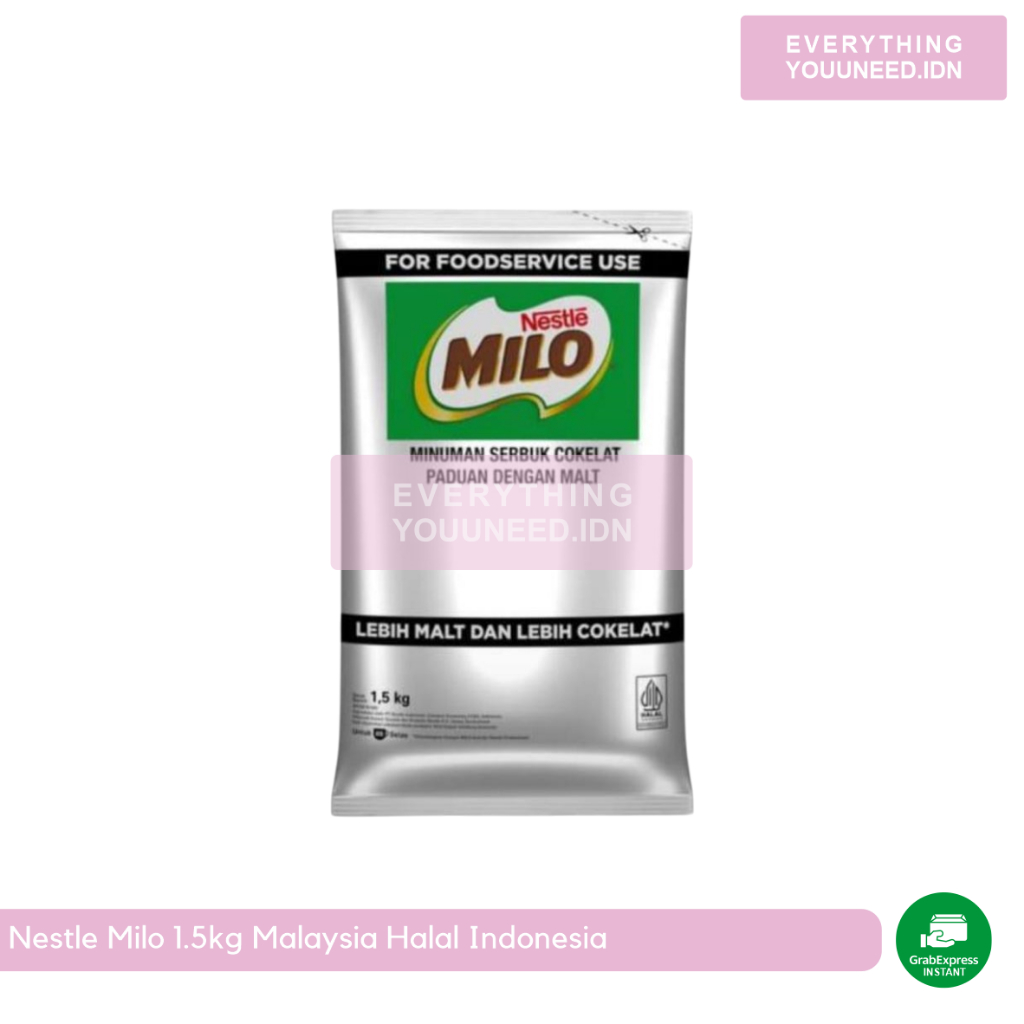 

Nestle Profesional Milo 1.5kg Malaysia Halal Indonesia