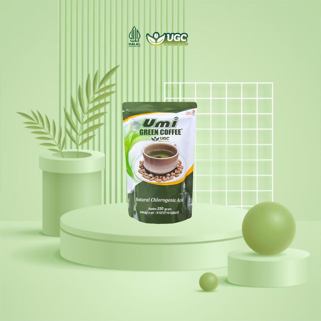 Penurun Berat Badan Ampuh BPOM Aman Ampuh Umi Green coffee Original Pelangsing Diet Pembakar Lemak