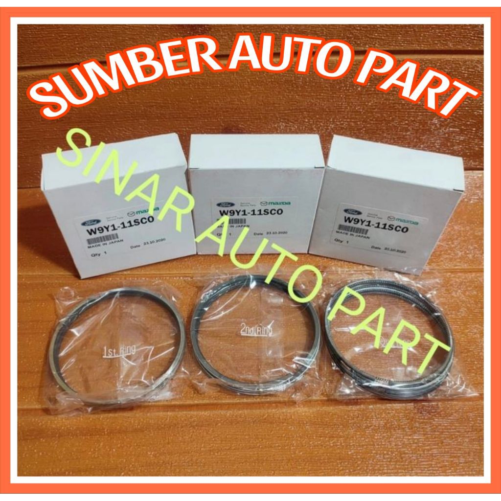 (SAP) RING PISTON SET RING SEHER FORD RANGER 2.9 2900cc STD 0.50 W9Y1.11SCO