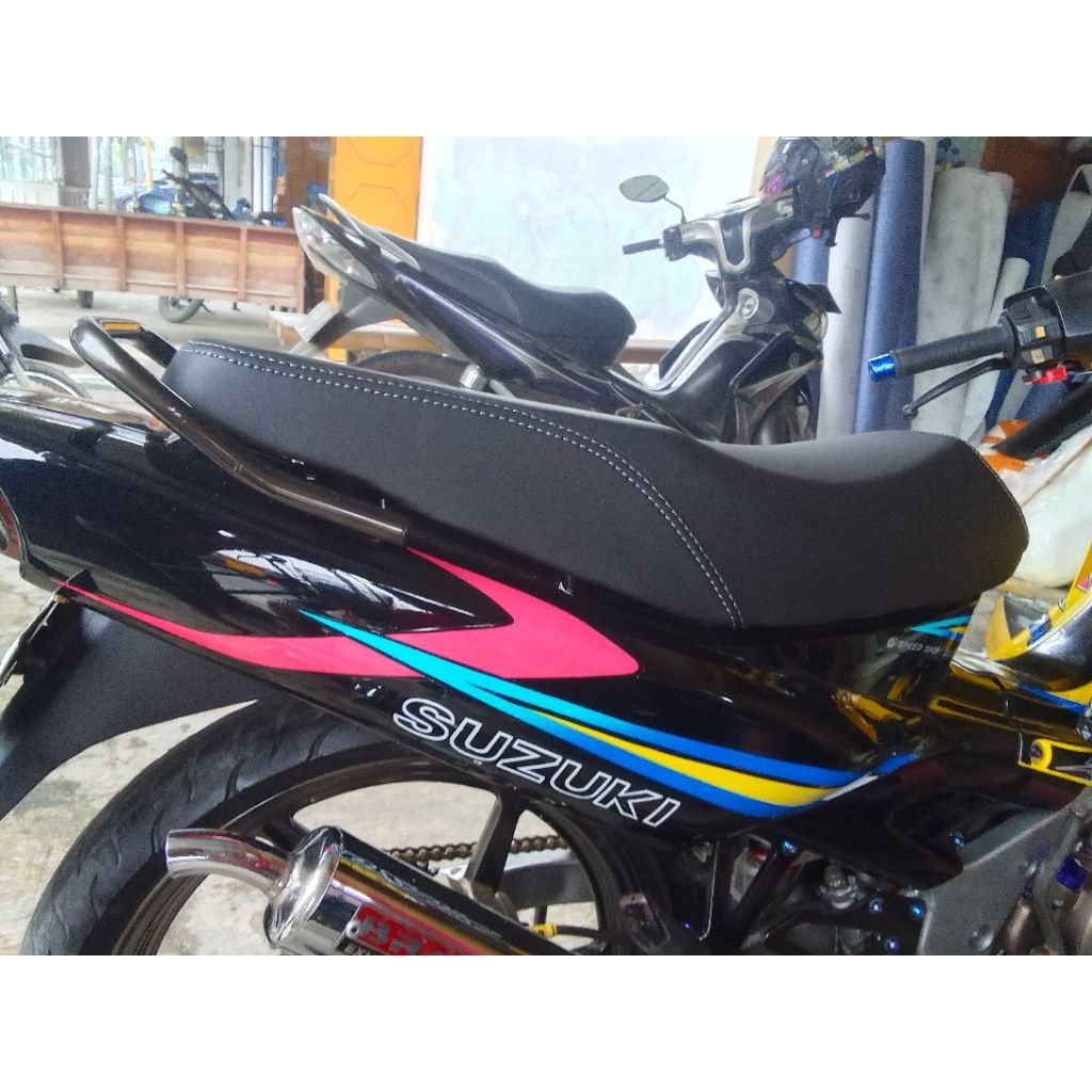 Jok Motor Suzuki Satria Lumba Roadrace Siku Kotak Variasi Model