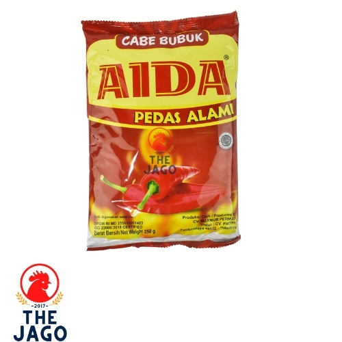

Aida Cabai Bubuk Tabur Pedas 25gr - Bumbu Tabur Pedas Nikmat untuk Camilan & Masakan