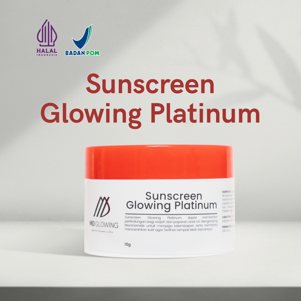 MD Glowing Sunscreen Glowing Platinum