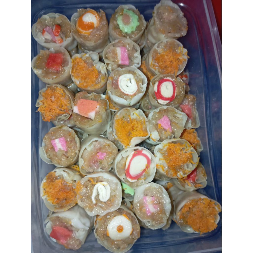 

dimsum(ayam) mini isi 100pcs( free saos nya)