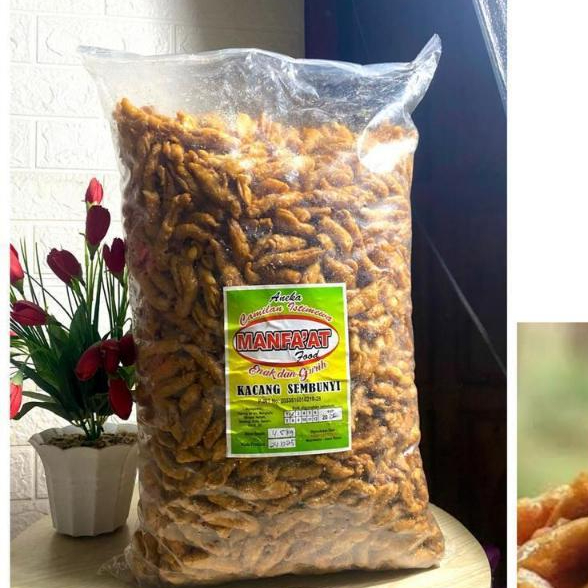 

KACANG SEMBUNYI / Kacang Umpet / Kerang Kacang / Kacang Intip / Kacang Ciput / dan Kacang Gulung Manis kemasan isi 500gr