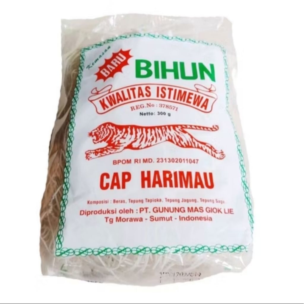 

Bihun Cap Harimau Merah 300 gram
