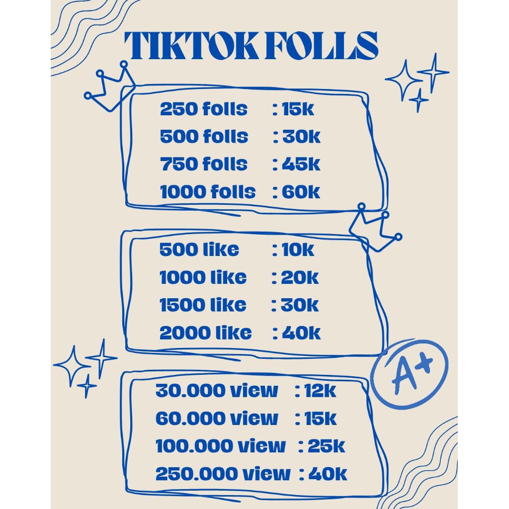 TIKTOK FOLLOWERS, LIKE DAN VIEW