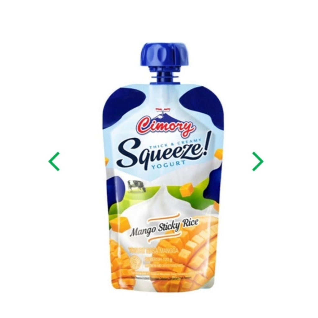 

Cimory Squeeze Yogurt Mango Sticky Rice 120 gr