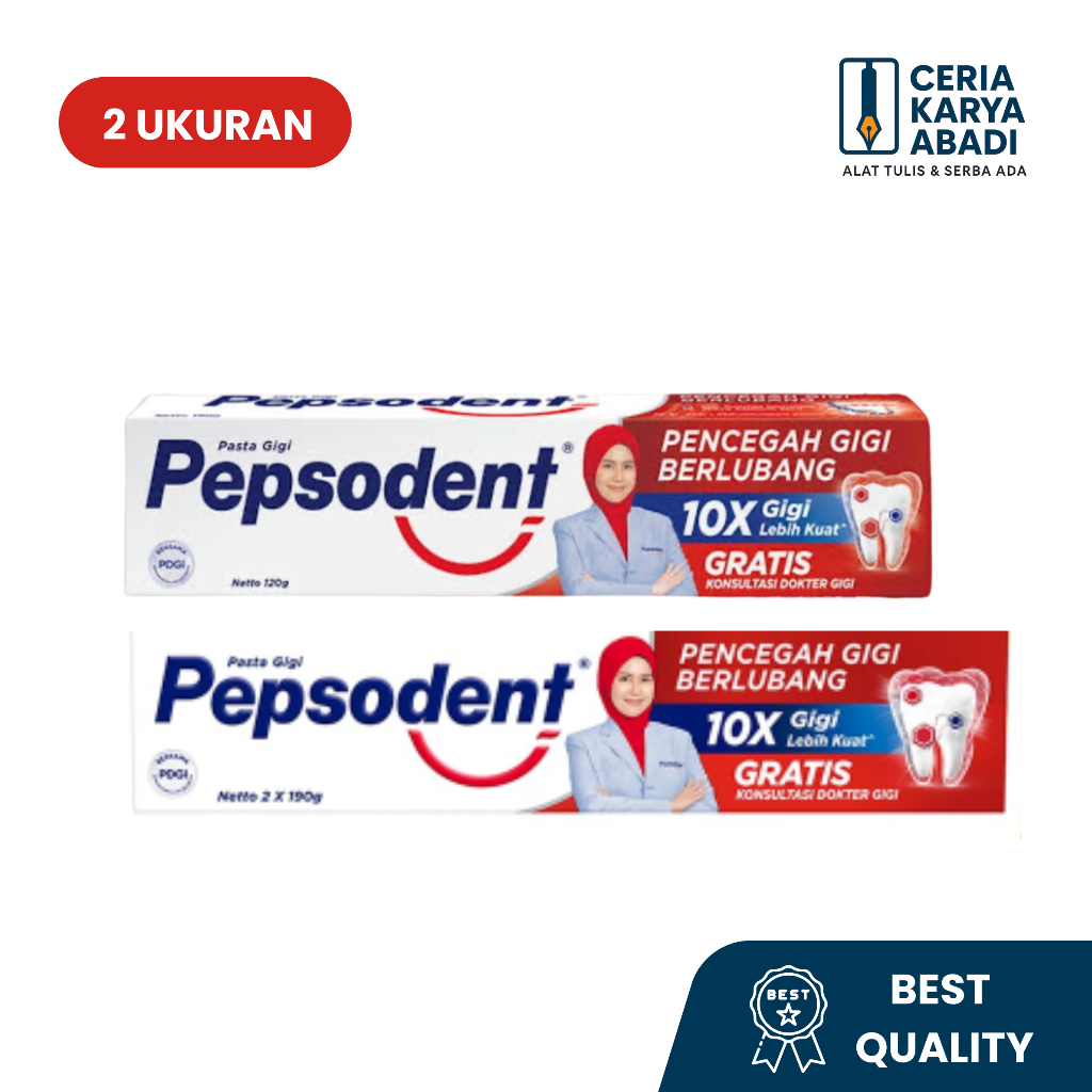 [CERIA KARYA ABADI] Pepsodent Pasta Gigi Odol 120gr/ Pepsodent Pasta Gigi Odol 190gr - Pepsodent Mer