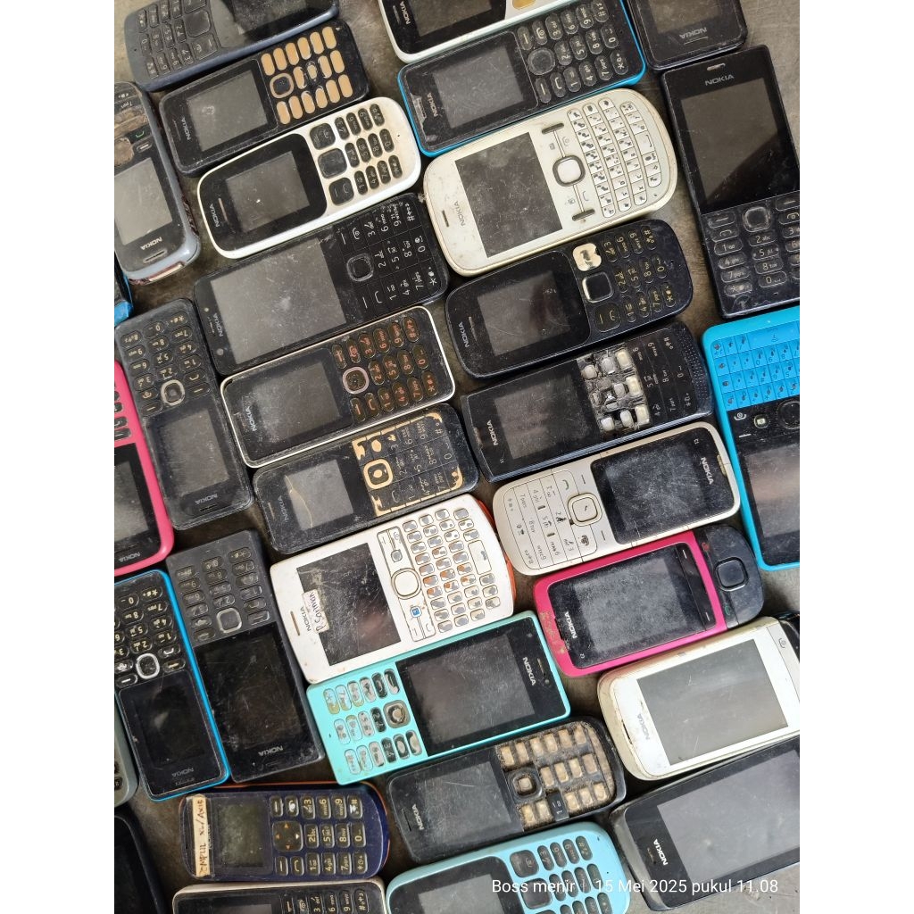 hp jadul Nokia sabun king dll gambling campur charger micro usb