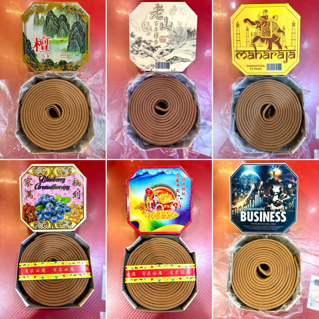 Dupa lingkar / Hio lingkar / Thak hio / Hio khuan / dupa hio wangi 24 jam