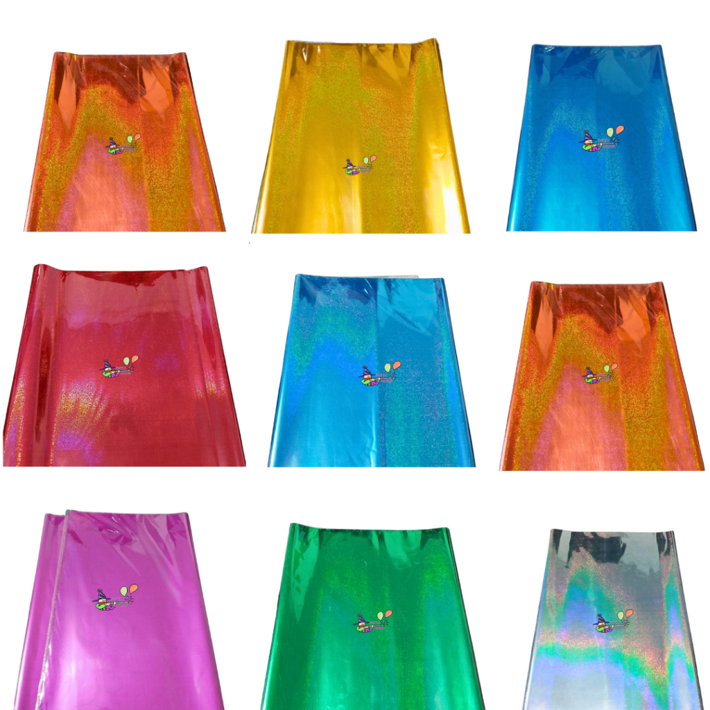 

Kertas Kado Hologram Mengkilap 3D Plastik Kilap Motif Pasir (5pcs)