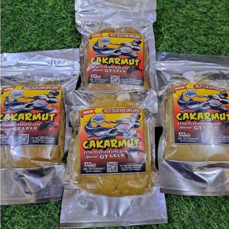 UMPAN PELET MANGKU TELUR IKAN SAPU SAPU/CAKARMUT SPESIAL GALATAMA LELE