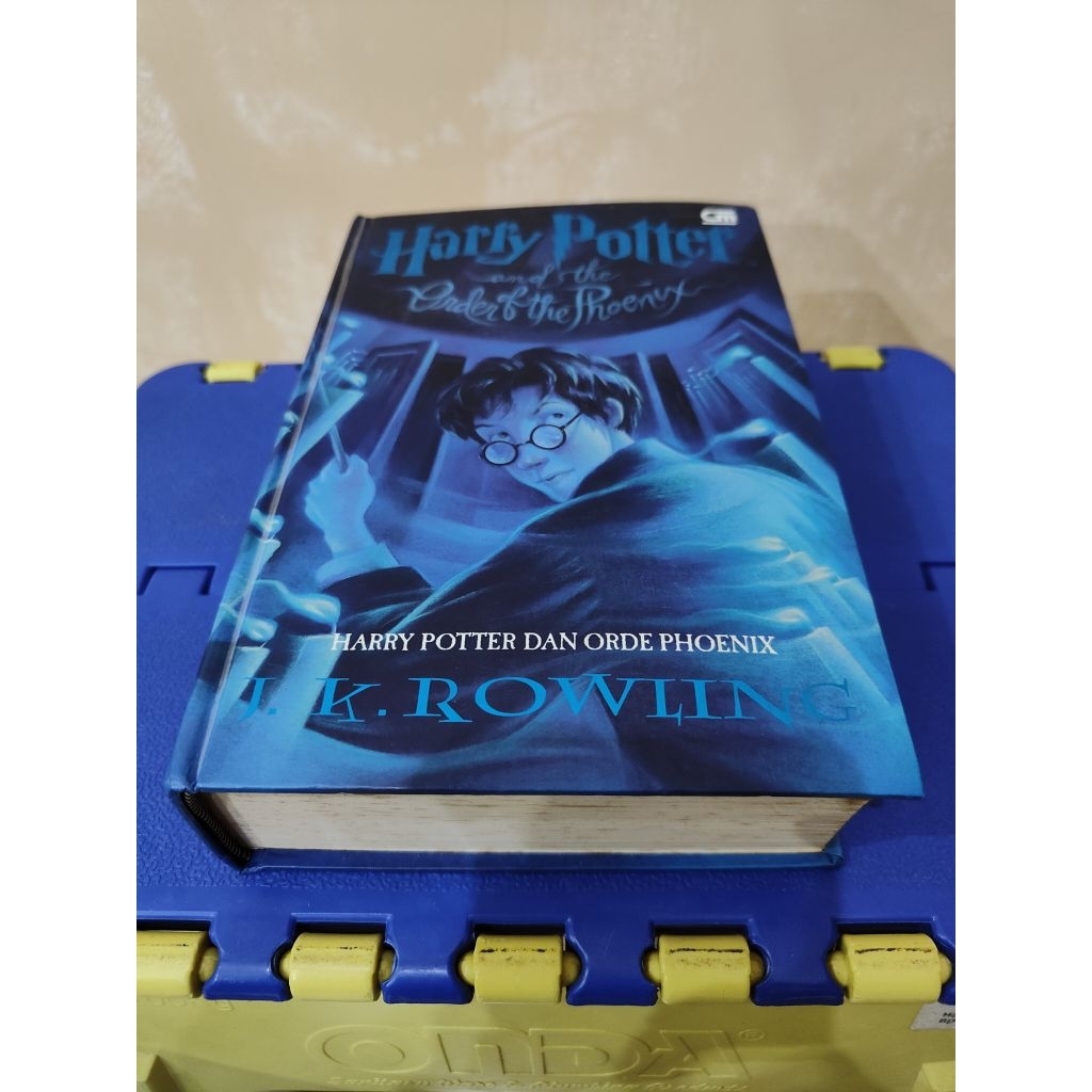 Novel Harry Potter 5 dan Orde Phoenix Hard Cover HC and the order of original gramedia ori preloved 