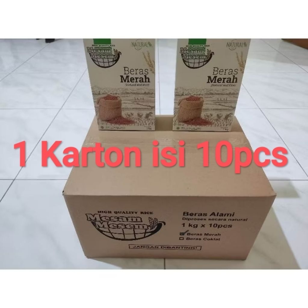 

KARTON - Beras Merah Mesam mesem isi 10pcs