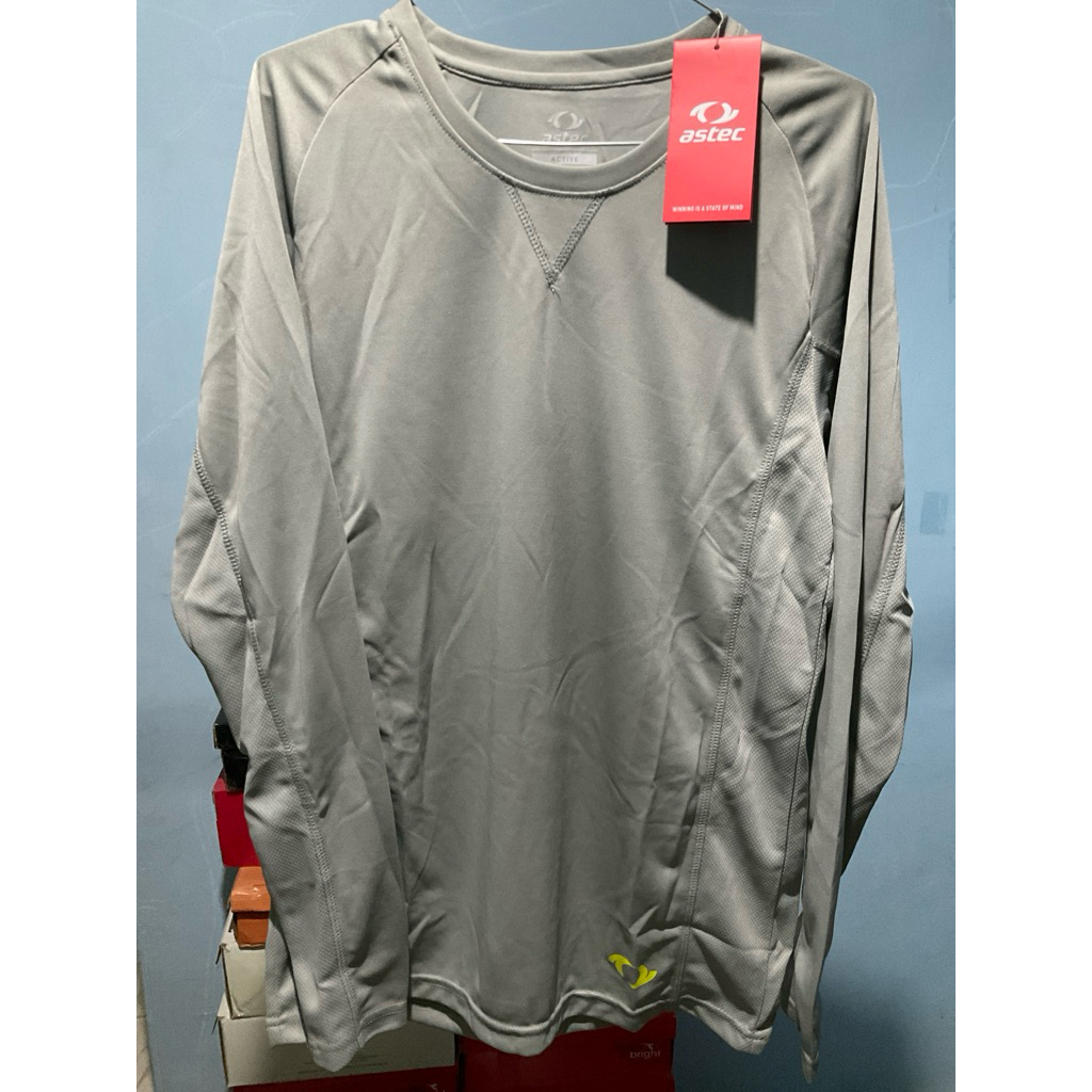 Ori Sale 70% Kaos Astec Lengan Panjang dry fit Men Pria
