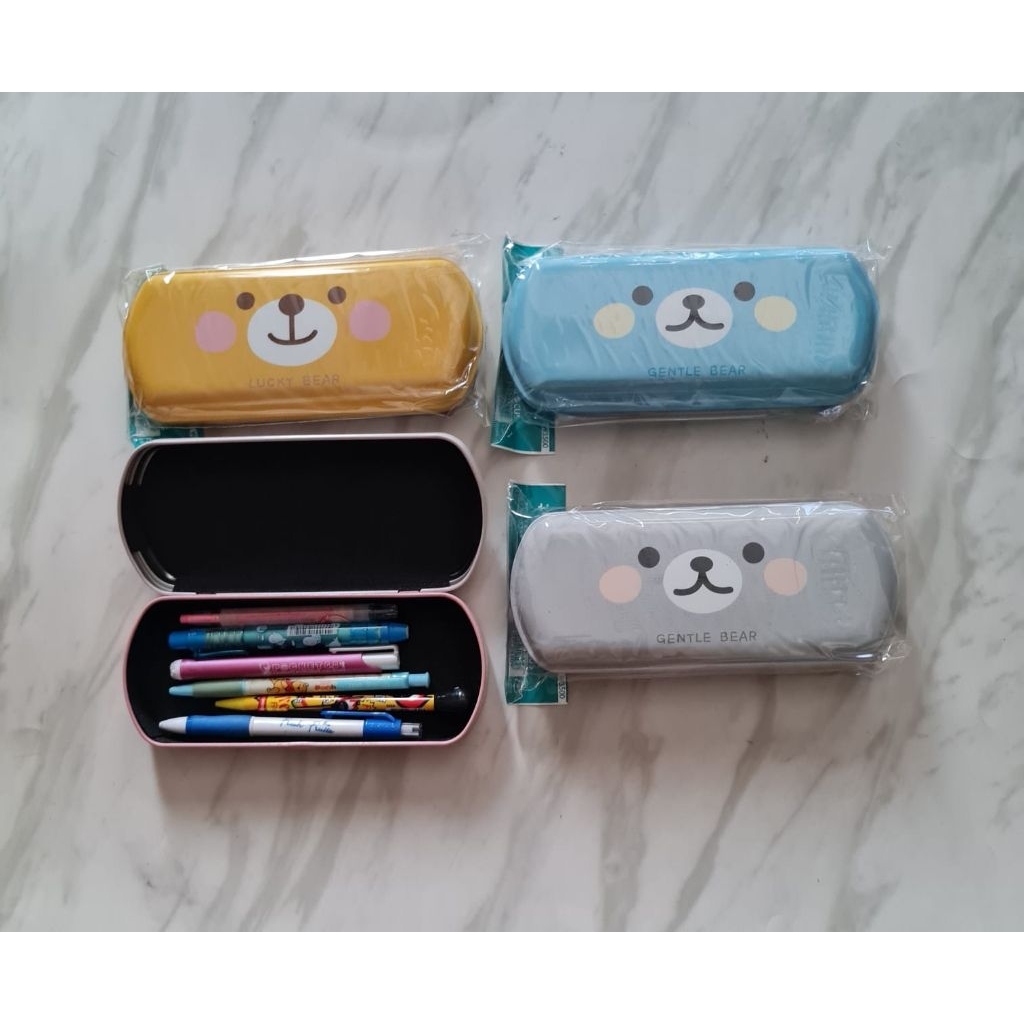 

Tin Pencil Case Bunny & Bear