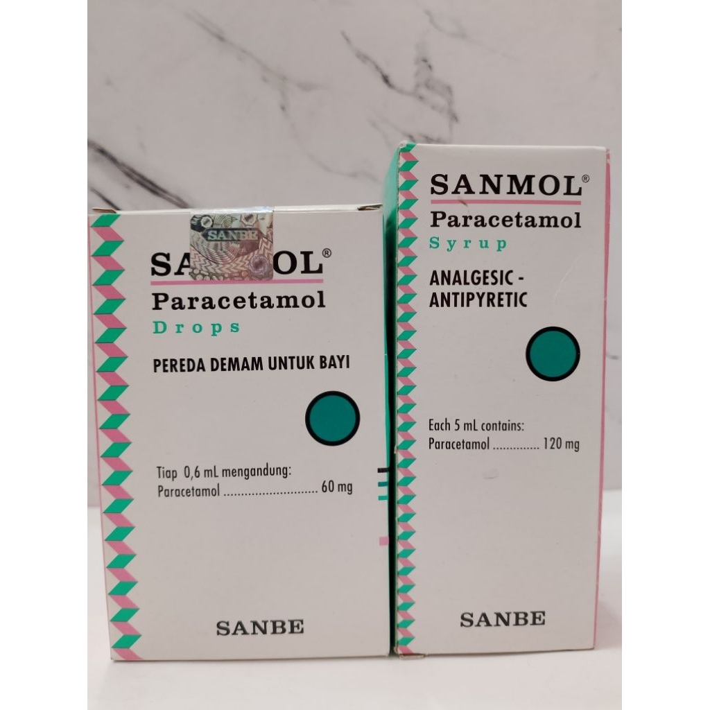 SANMOL DROP / Syrup Pereda Nyeri & Demam Bayi
