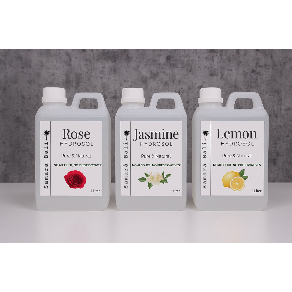 Hydrosol Floral Water Natural 1 Liter Multi Purpose Spa Product