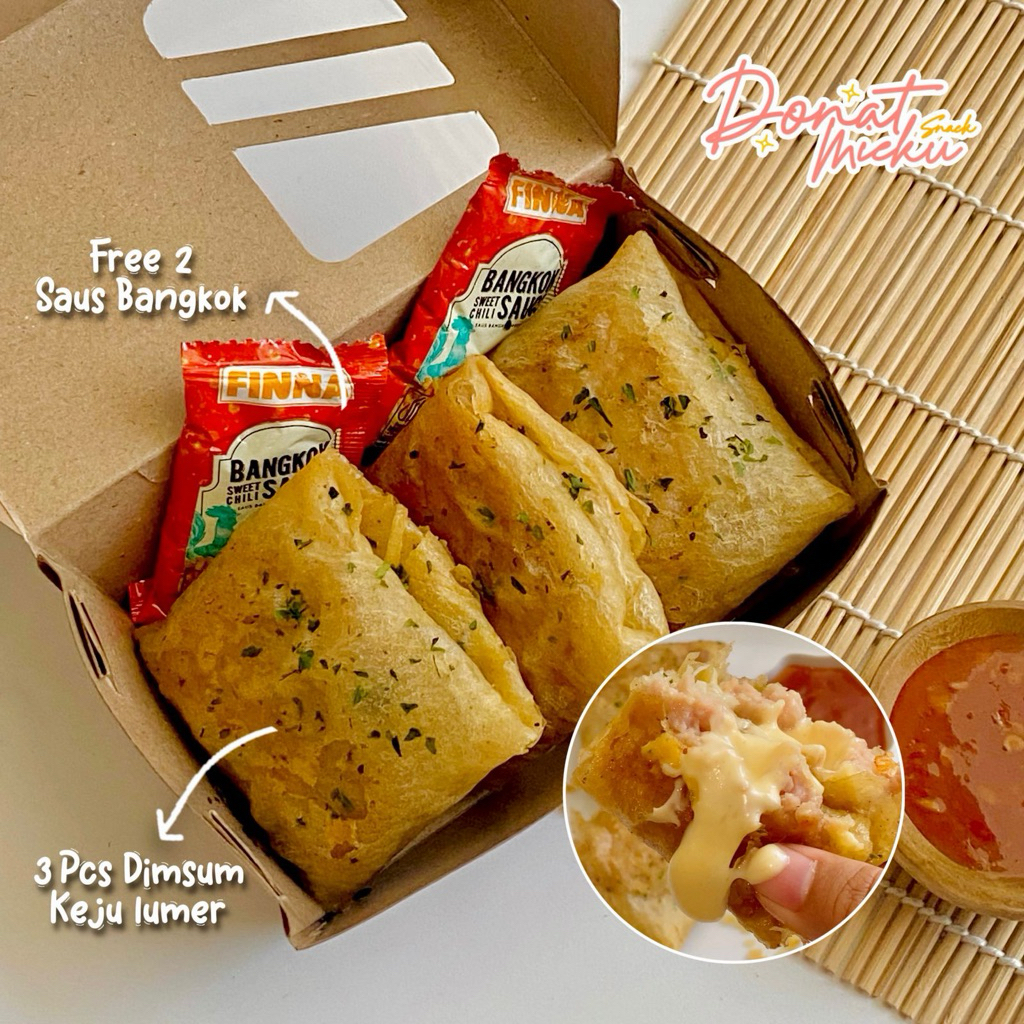 

ready hari ini jam 2 siang dimsum lumer keju isi 3 (bisa request frozen tulis di catatan)