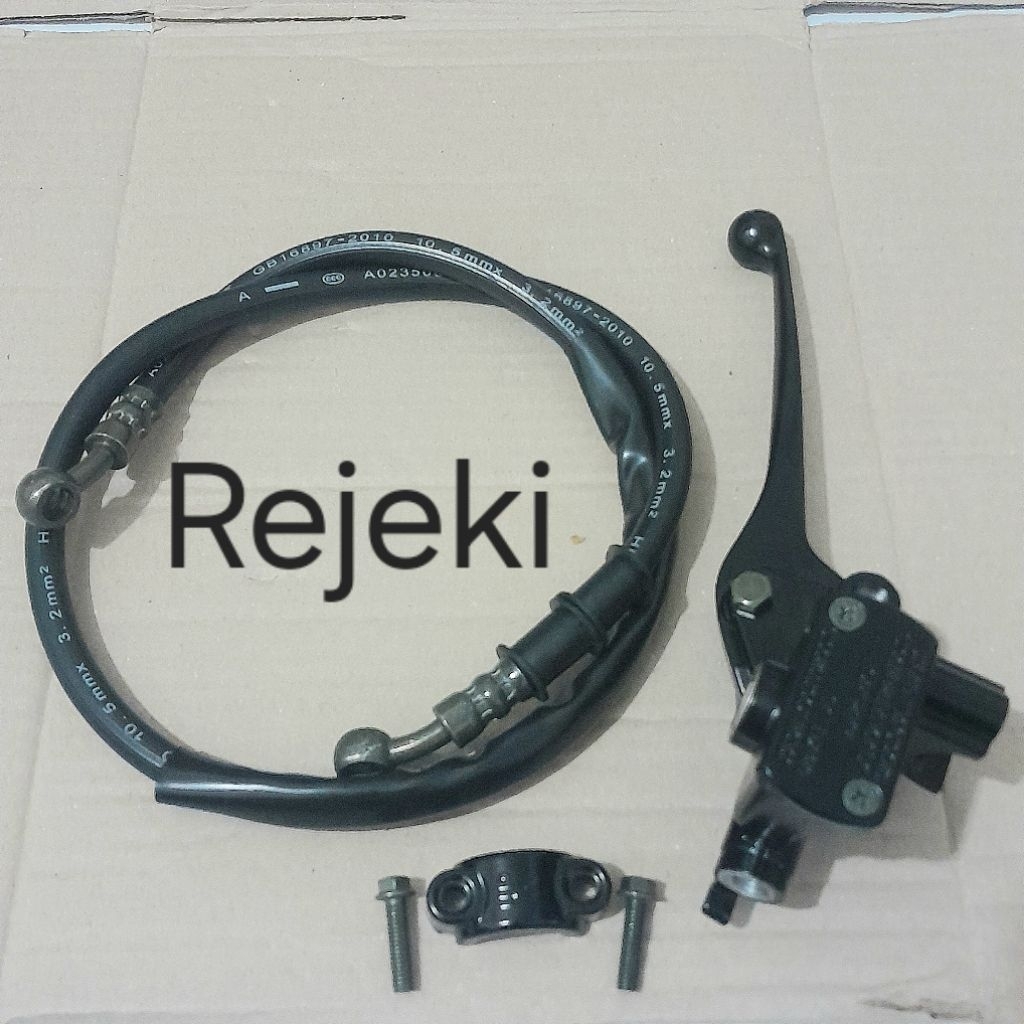 MASTER REM SET PLUS SELANG REM DEPAN KYMCO TREND SR 125,KYMCO LIBERIO,KYMCO GLX,KYMCO EASY DLL