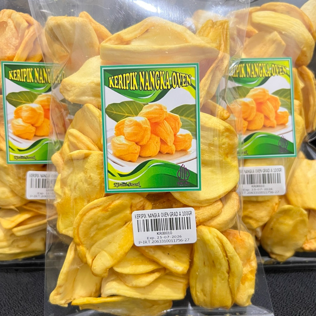 

KERIPIK NANGKA OVEN KUALITAS SUPER 100GR PALING ENAK