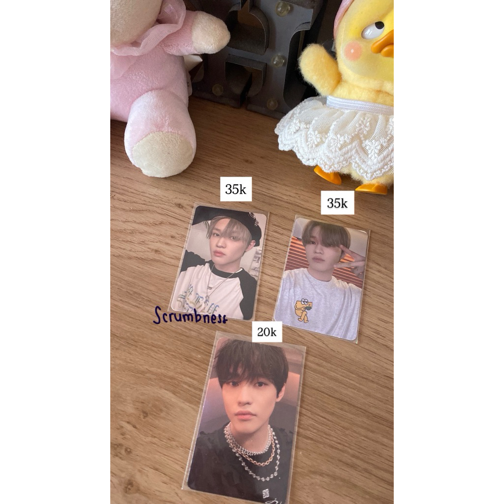 WTS PC Chenle NCT Dream Hot Sauce, Cafe 7 Dream, Dreaming Good Condi