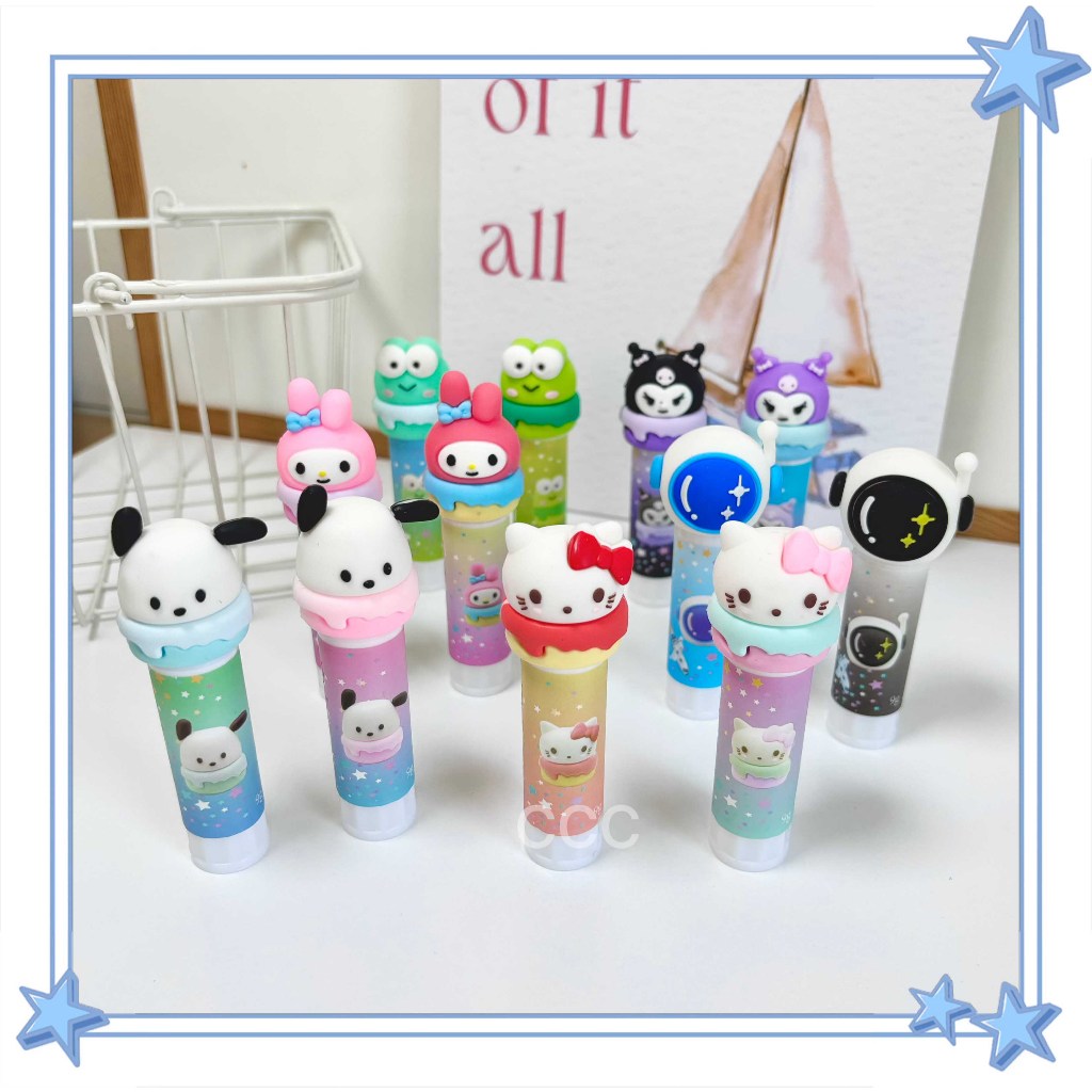 

SS13. Lem Batang Solid Glue Stick Rotate Putar Karakter Lucu Cute Alat Tulis Stationary Sekolah Hadiah Anak