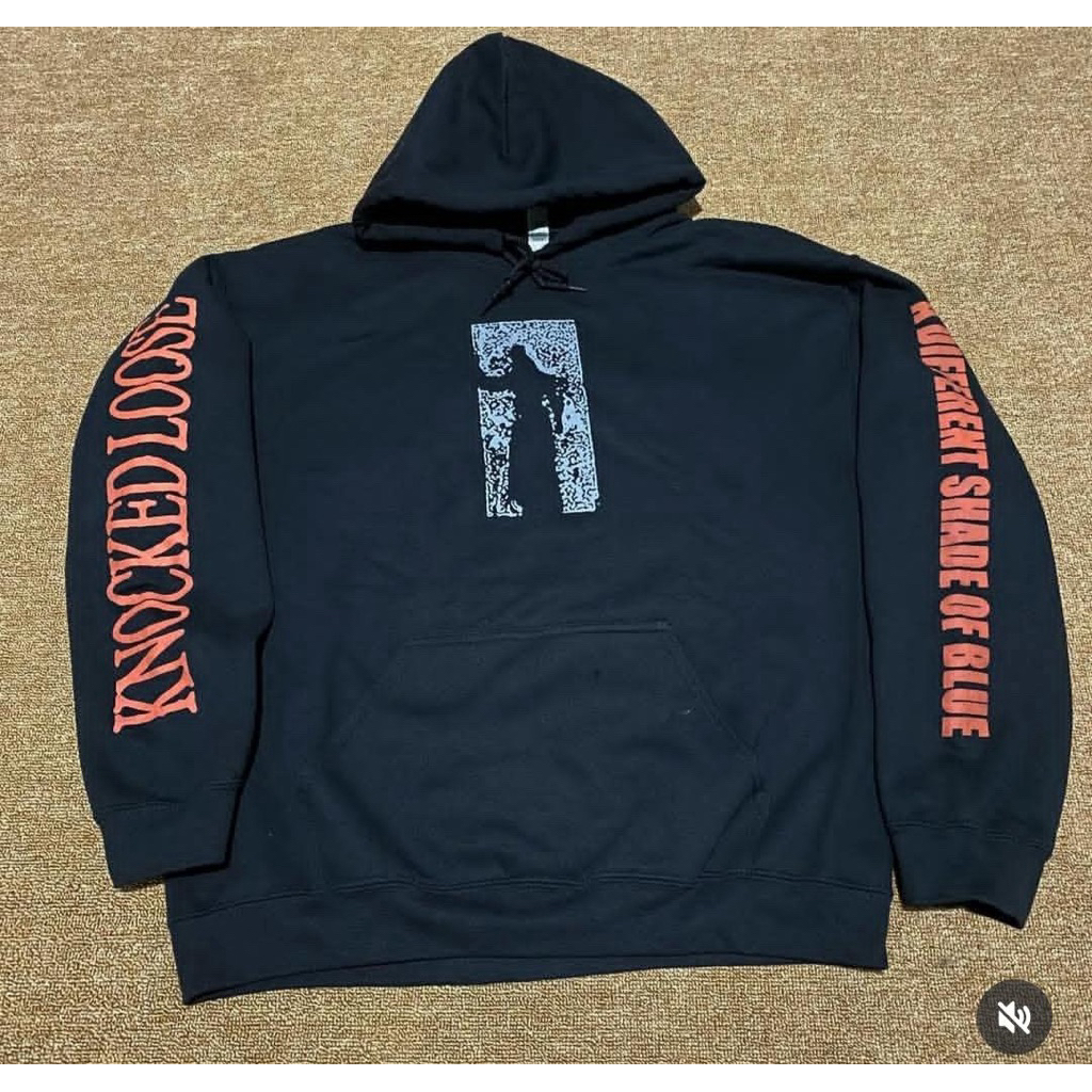 Hoodie Knocked Loose A diffrent shade of blue original