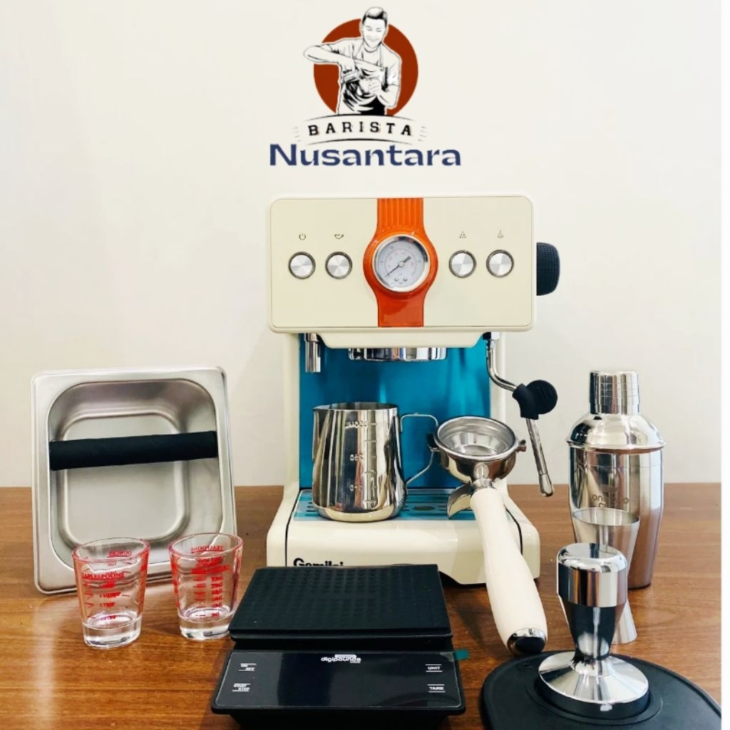 Mesin Kopi Espresso Otomatis Gemilai 3609 15bar