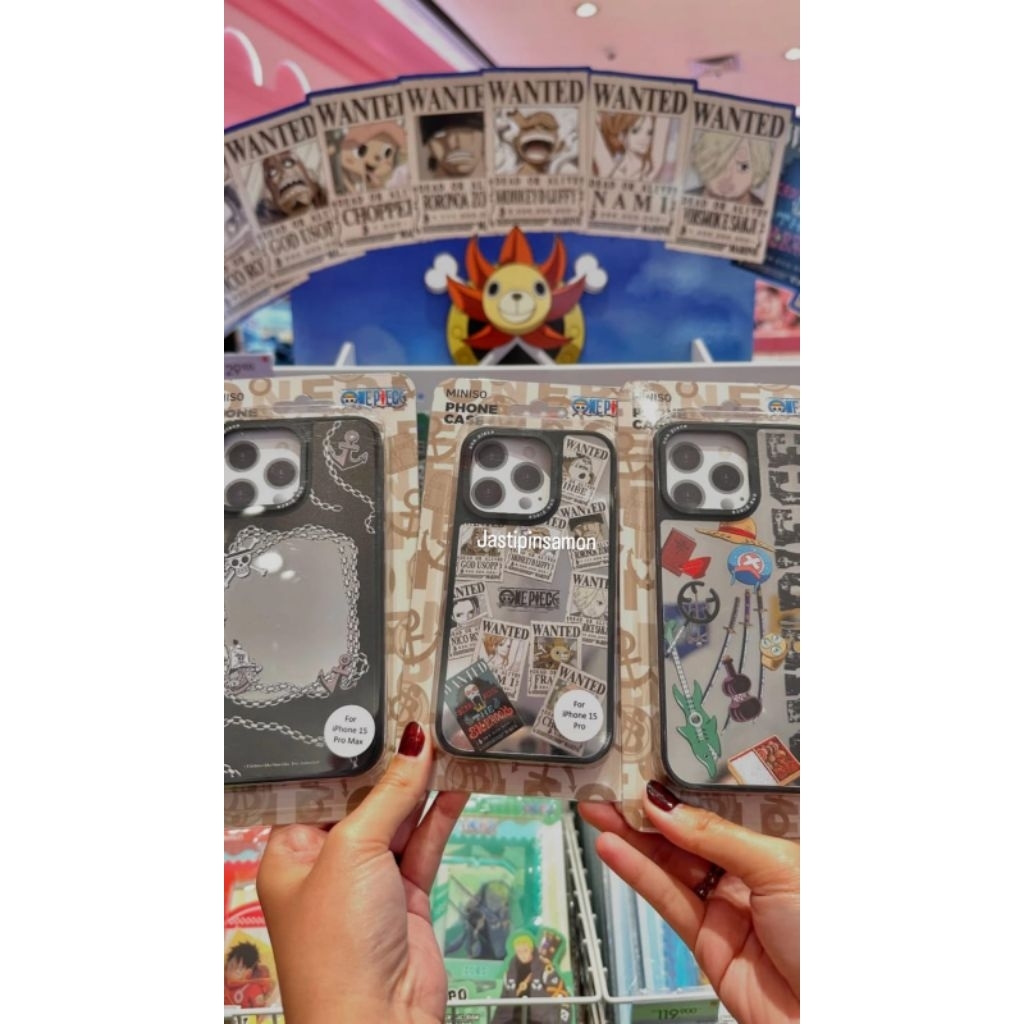 Phone Case Iphone One Piece x Miniso