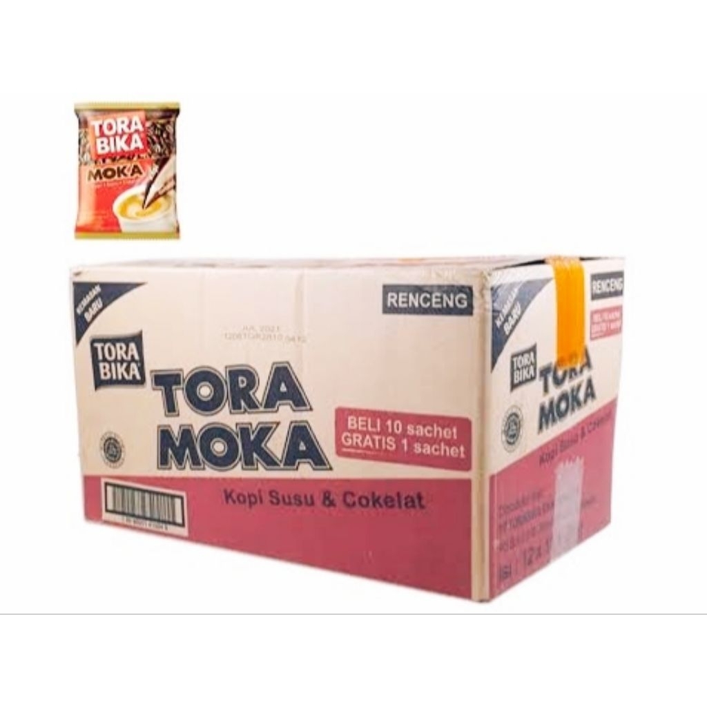 

Torabika Moka 1 Renteng isi 10 sachet (1 dus isi 12 Renteng ) 1 DUS isi 120pcs HARGA PROMO + FREE BUBBLE WRAP