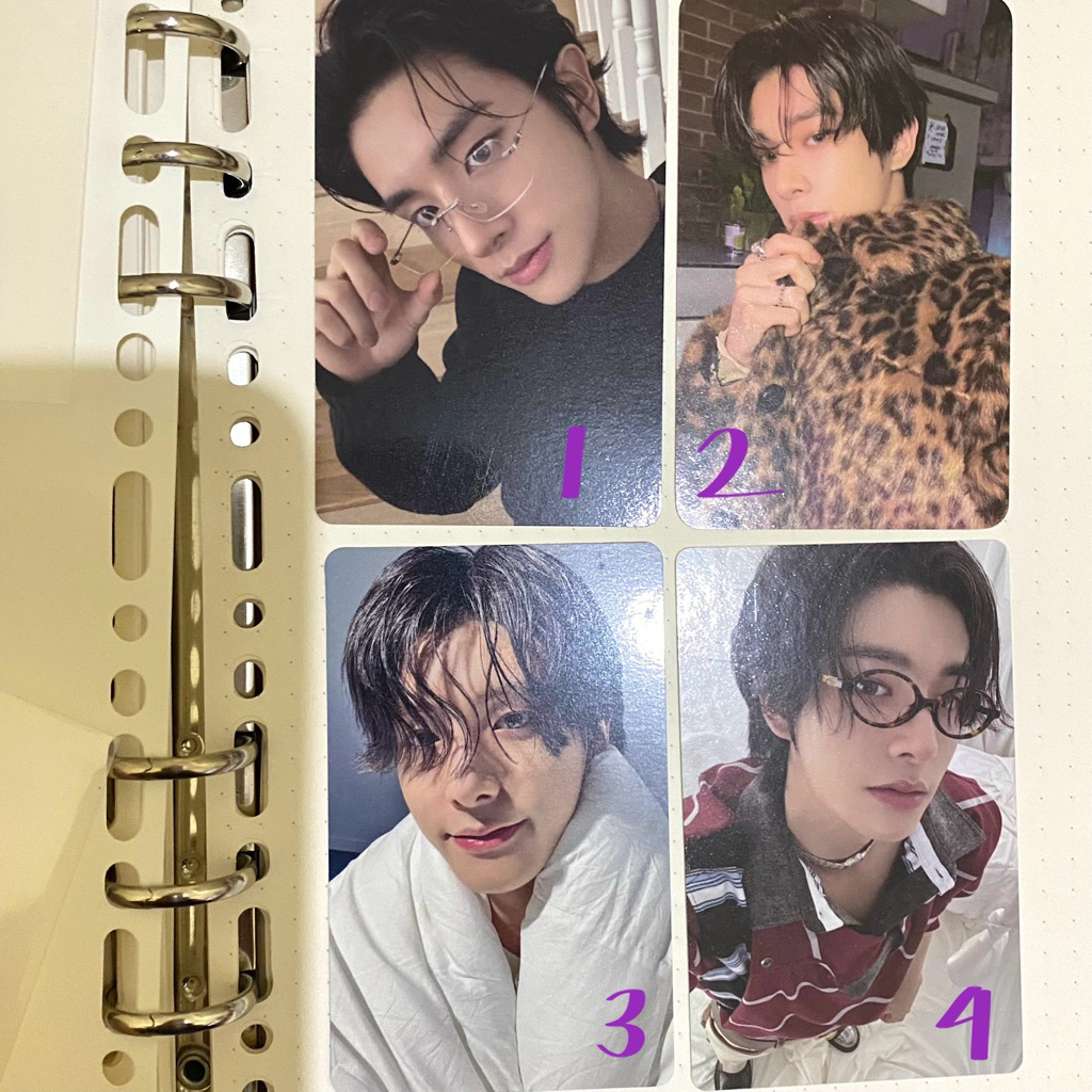 Photocard Jake Enhypen Official (jake macan/leopard, jake selimut, jake arca)