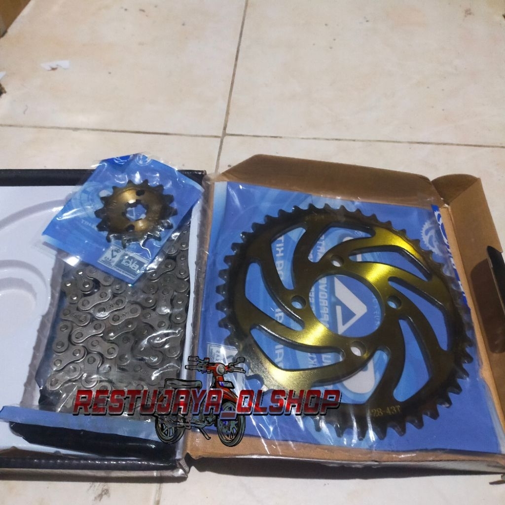 GER GIR GEAR SET SUZUKI SATRIA FU 150 GER SET FU GEAR SET FU GIR SET FU GER GEAR GIR PAKET DEPAN BEL