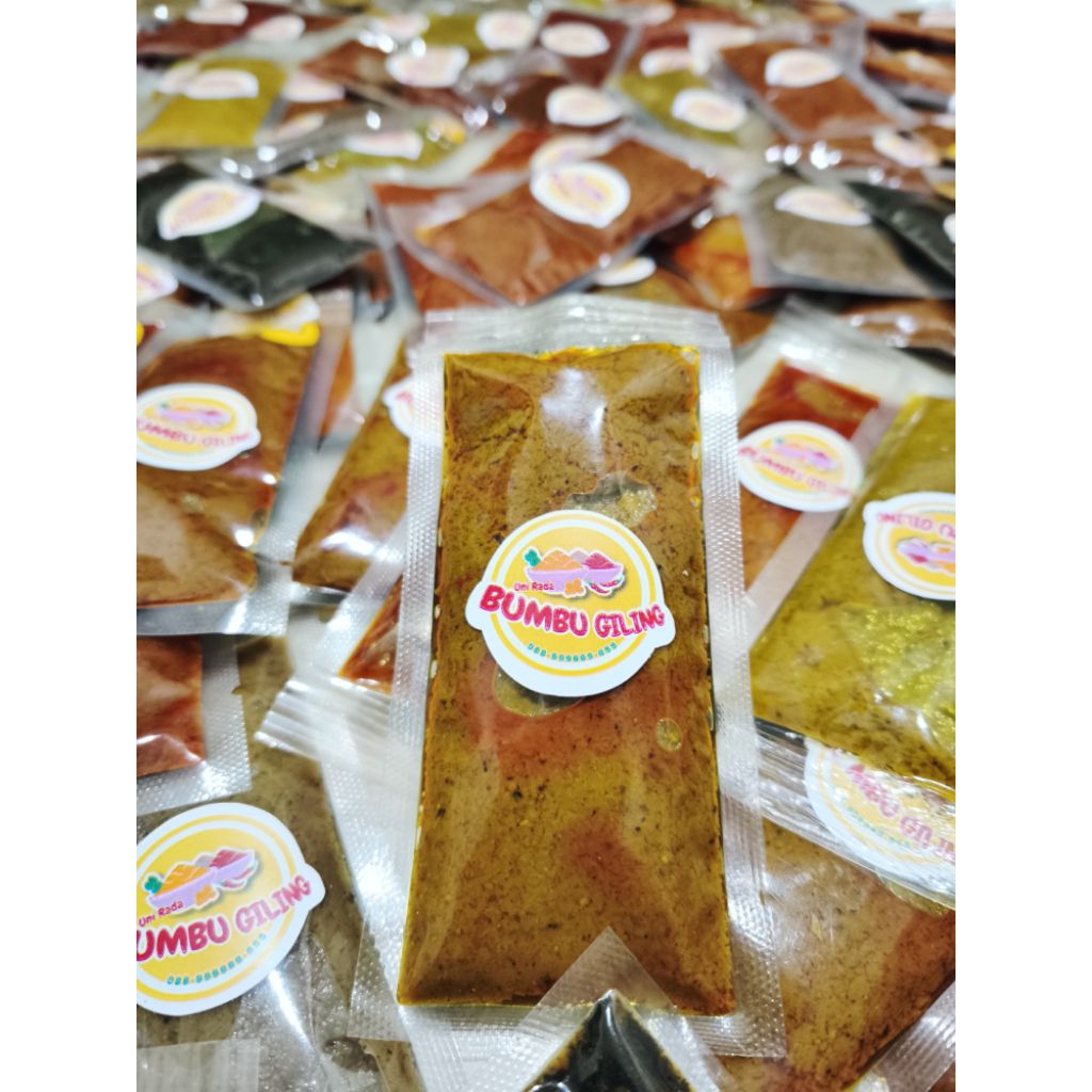 

bumbu instan bumbu giling uni rada