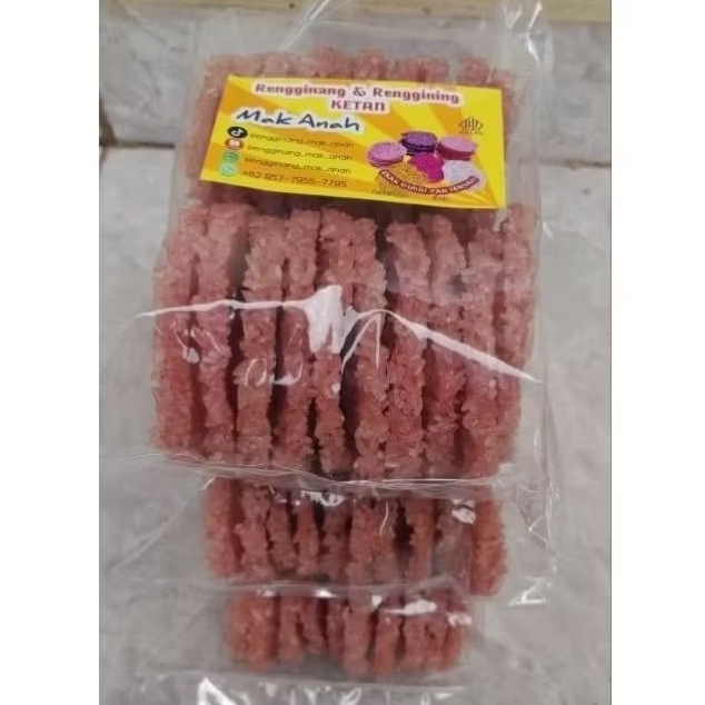 

rengginang mentah ukuran besar rasa terasi