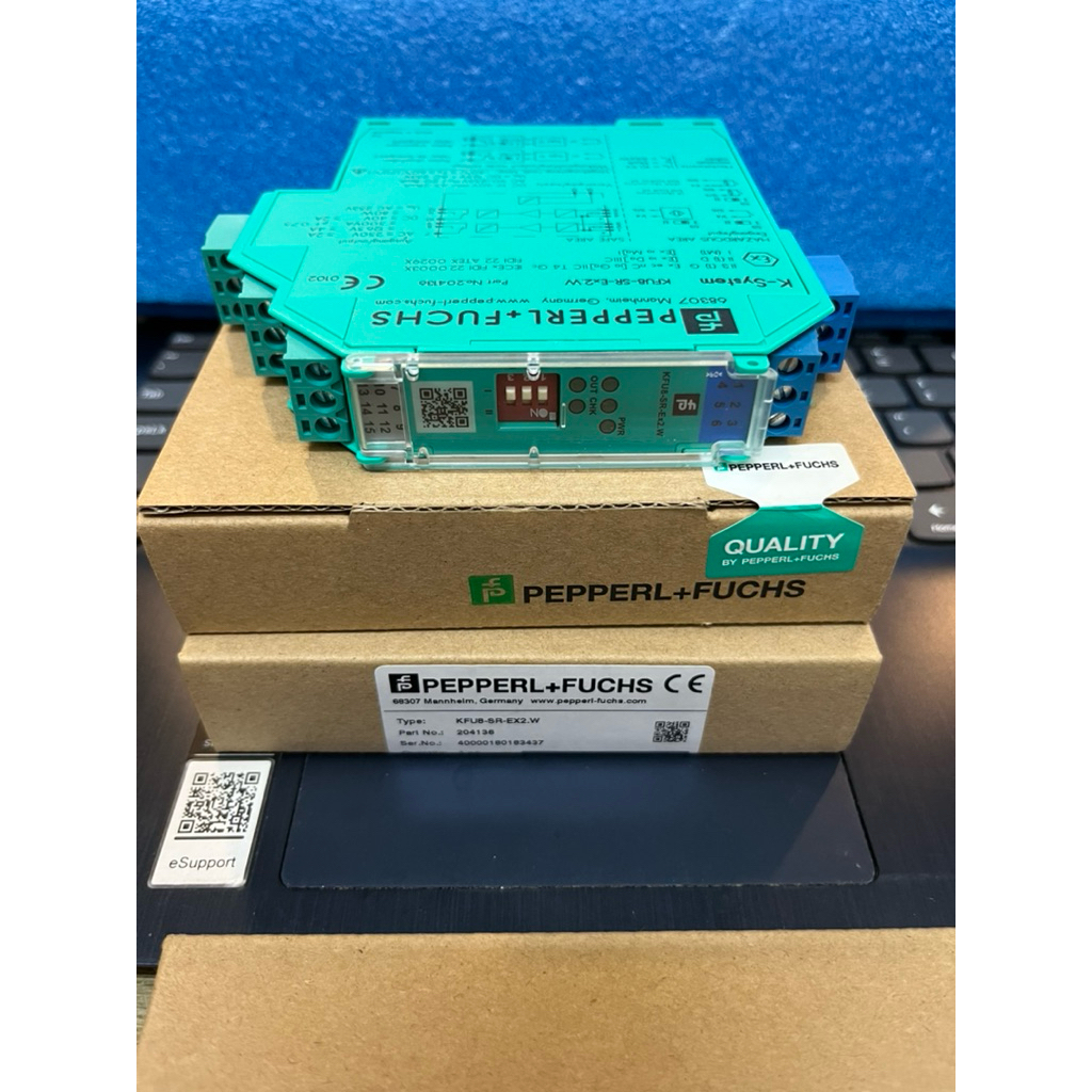 KFU8-SR-Ex2.W Switch Amplifier  Key Benefits at a G  2-channel isolated barrier Universal usage at d