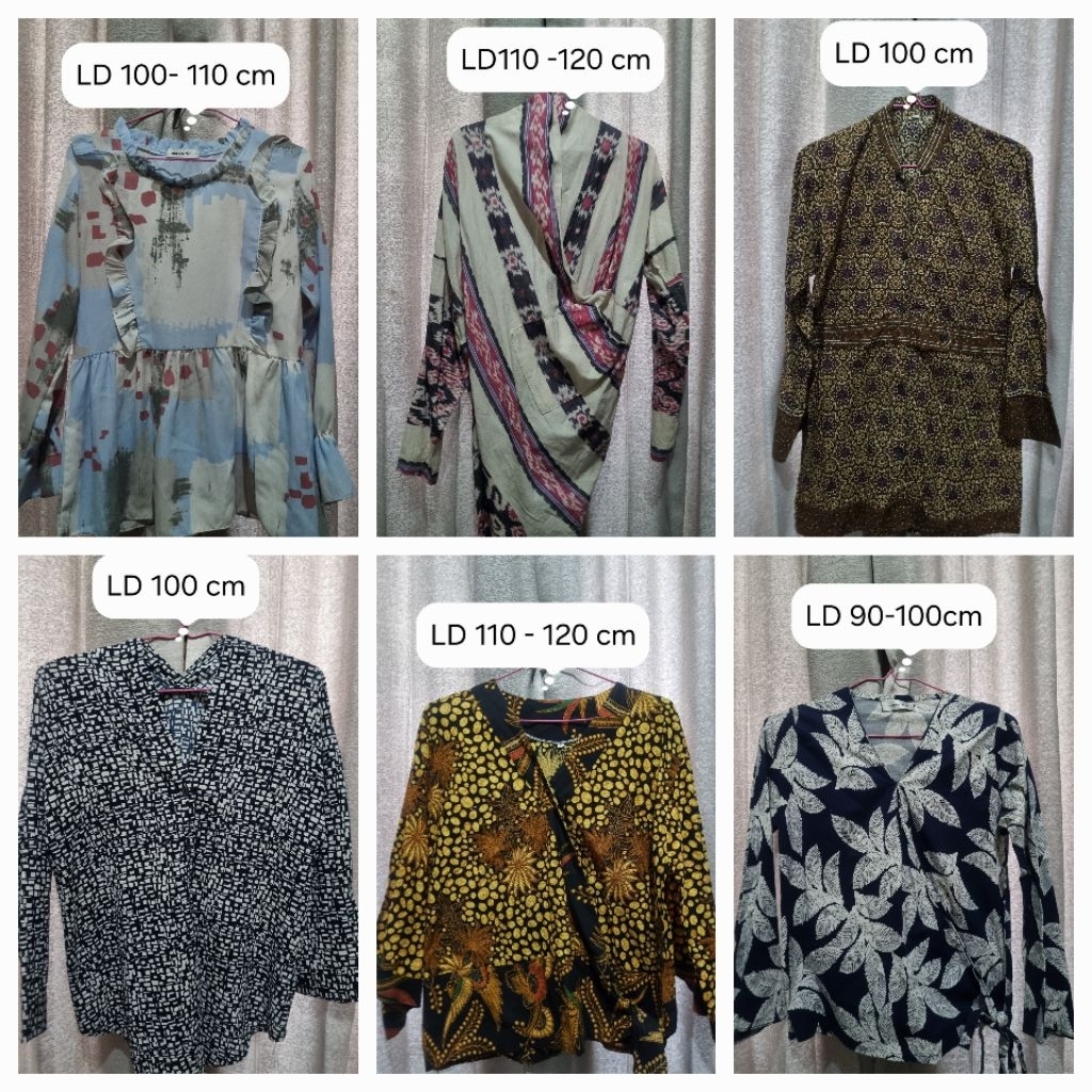 Kemeja motif preloved