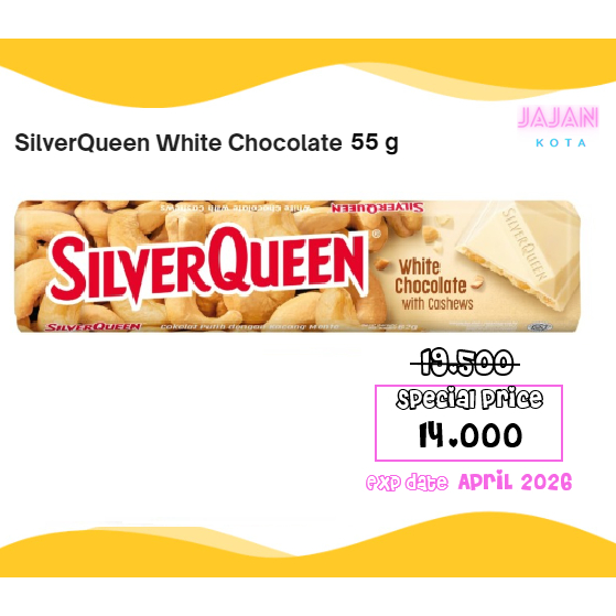 

Silverqueen White Chocolate 58 gram