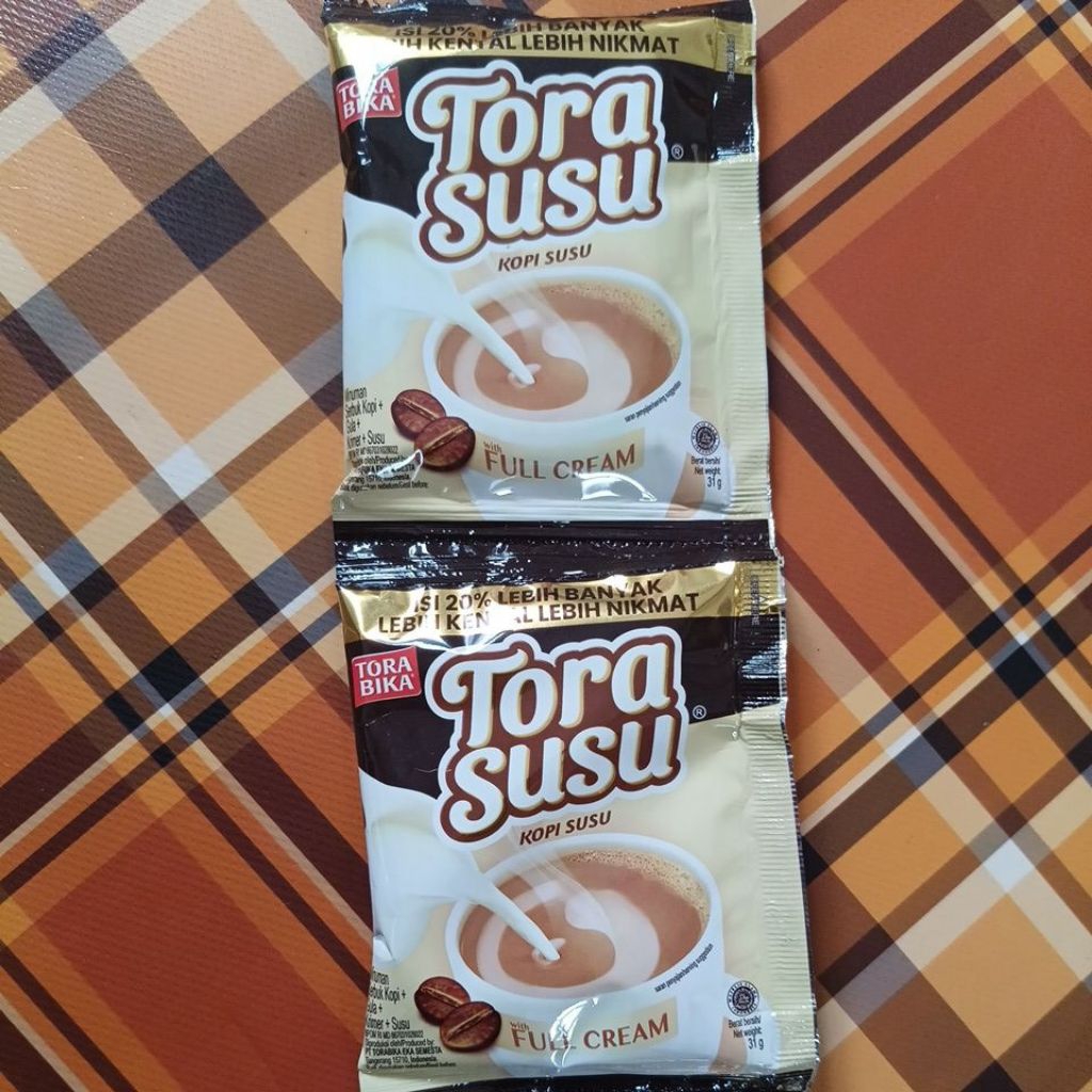 

Torabika Tora Susu 1 renteng renceng isi 10 sachet x 31g