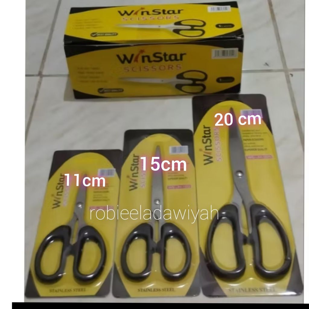 

gunting kertas kain/gunting winstar stainless steel